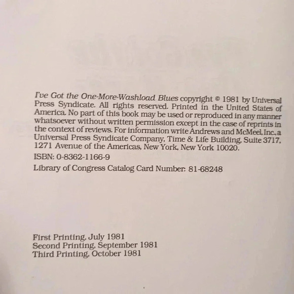 I've Got the One More Washload blues - Picture 3 of 3